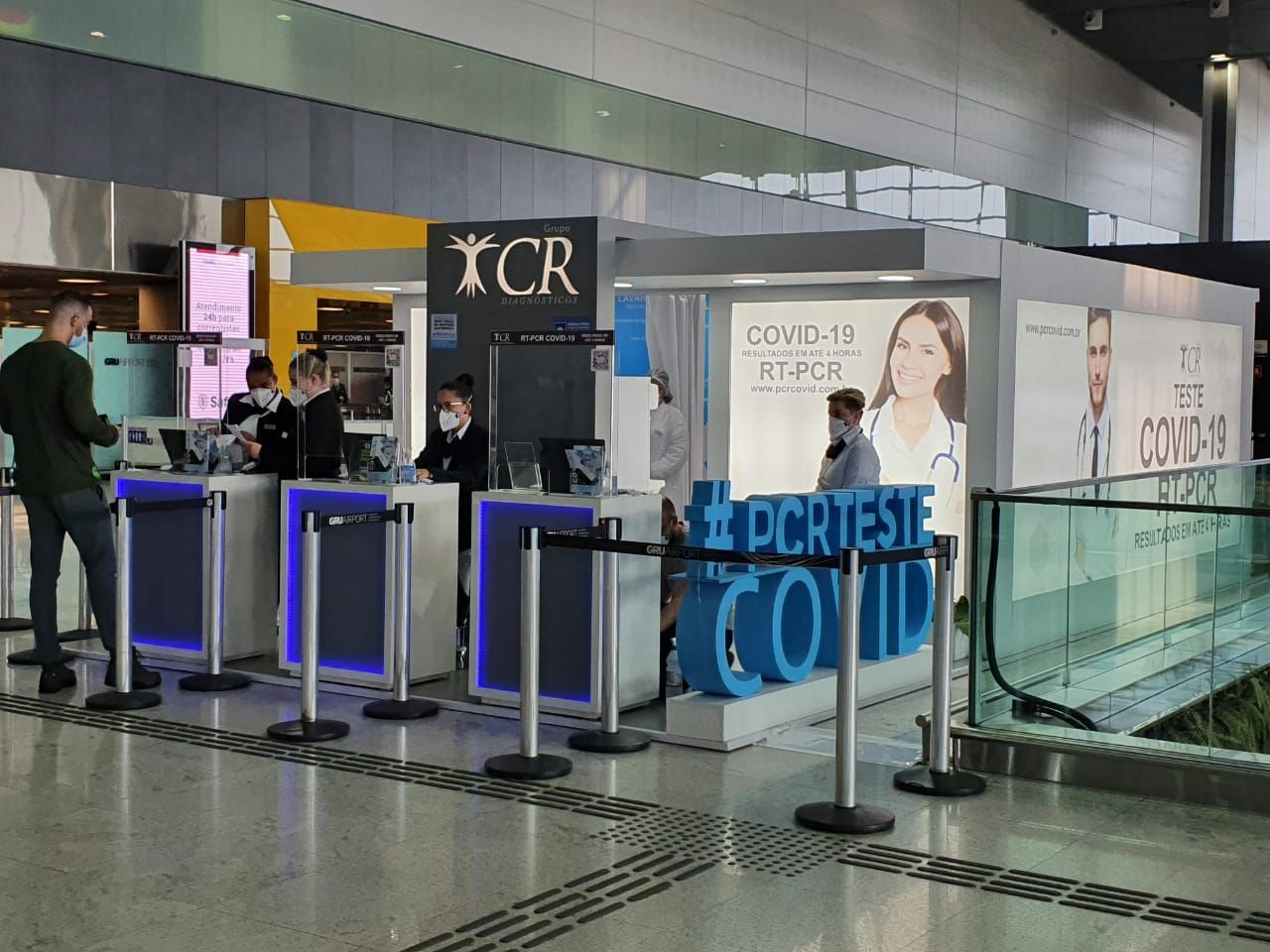 Photo of CR Diagnósticos Aeroporto COVID Testing at Terminal 3 - Rod. Hélio Smidt - Aeroporto, Guarulhos - SP, 07190-100, Brazil