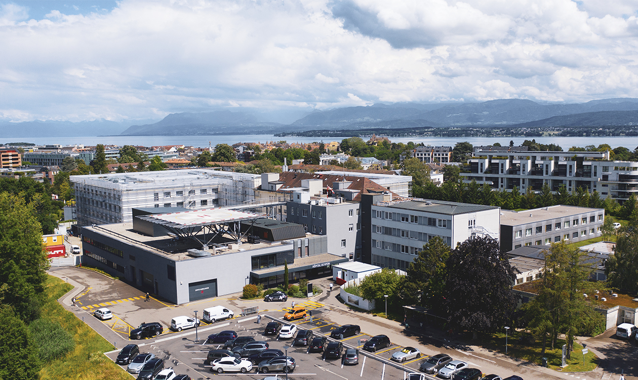 Photo of GHOL – Hôpital Nyon Nyon COVID Testing at Chem. Monastier 10, 1260 Nyon, Switzerland