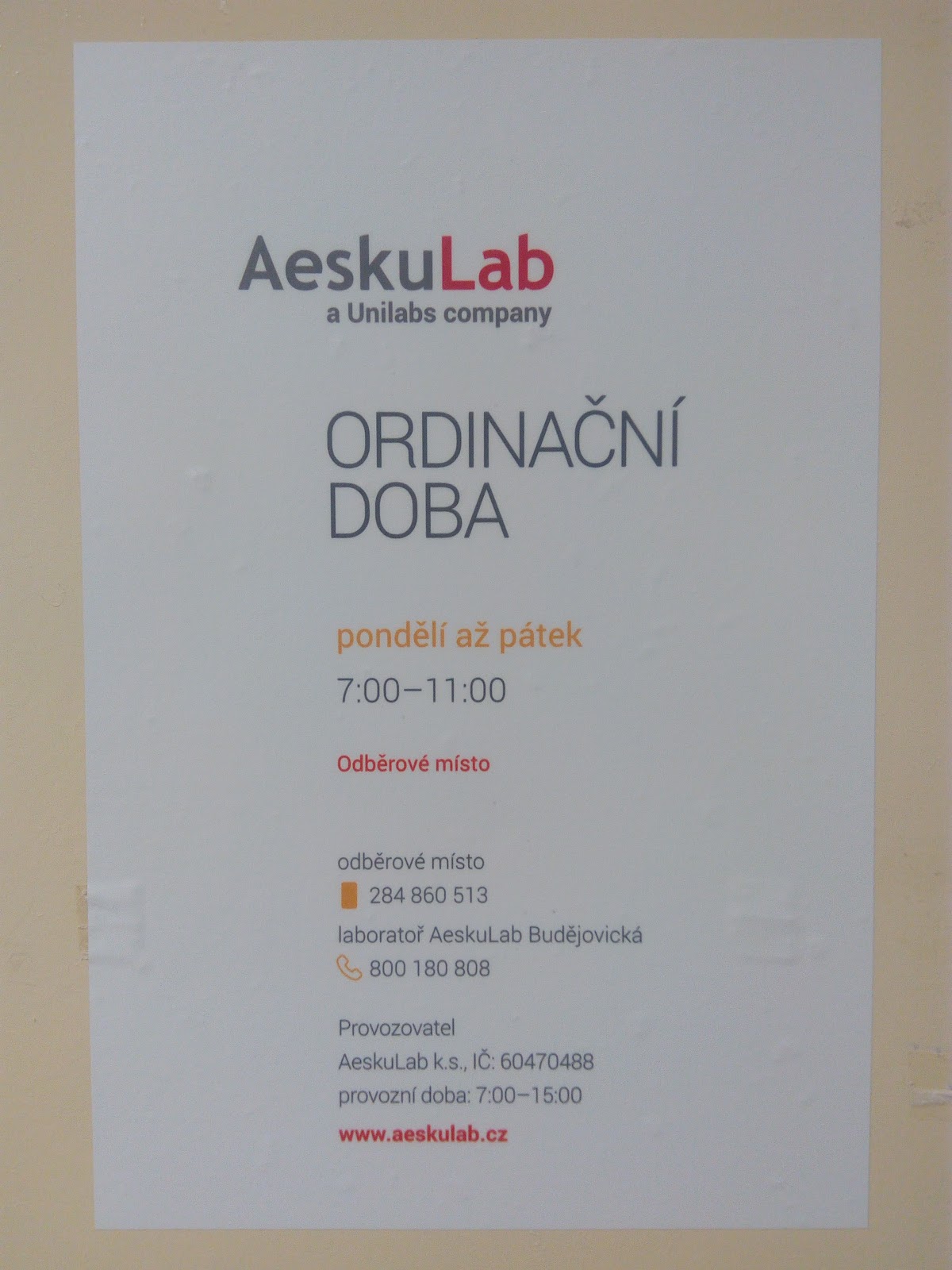 Photo of AeskuLab Žižkov COVID Testing at Koněvova 2427, 130 00 Praha 3-Žižkov, Czechia