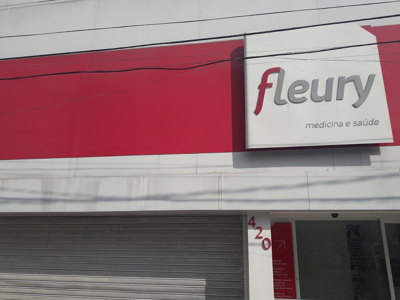Photo of Fleury Medicina e Saúde Santo Antônio COVID Testing at Av. Goiás, 420 - Santo Antônio, São Caetano do Sul - SP, 09521-300, Brazil