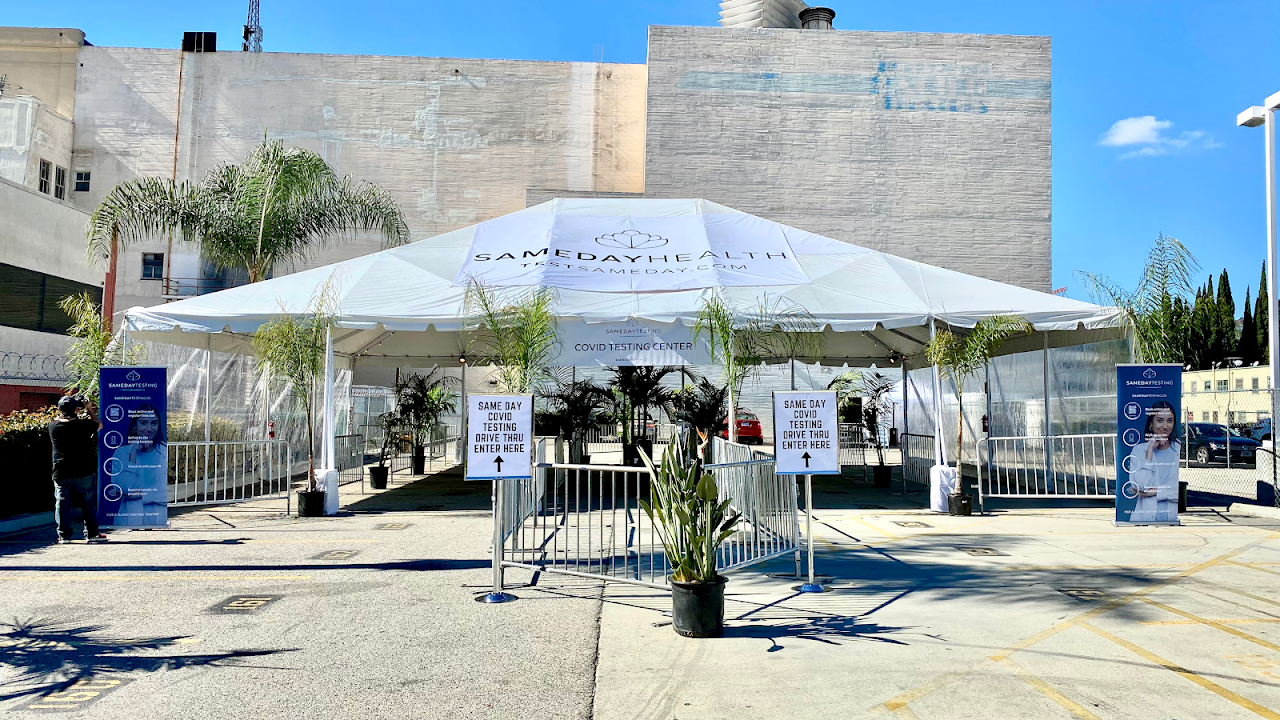 Photo of Sameday Health Central LA COVID Testing at Parking lot, 1715 N Cahuenga Blvd, Los Angeles, CA 90028, USA