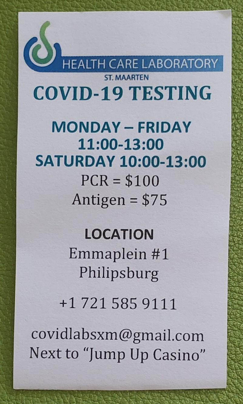 Photo of Health Care Laboratory SXM Cole Bay COVID Testing at 12-13 Orange Grove Rd, Cole Bay, Sint Maarten