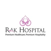 Logo of RAK Hospital's COVID testing division
