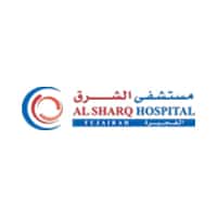 Logo of Al Sharq Hospital's COVID testing division