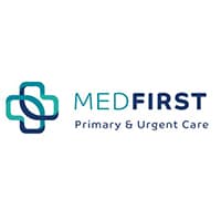 Logo of Med First's COVID testing division