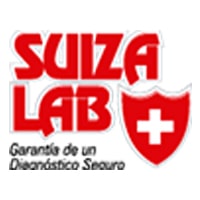 Logo of Suiza Lab's COVID testing division