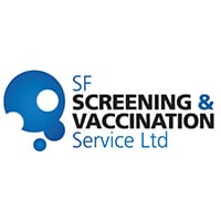 Logo of SF Screening and Vaccination's COVID testing division