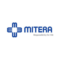 Logo of Mitera Hospital's COVID testing division
