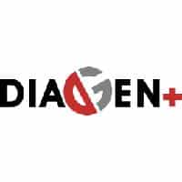 Logo of Diagen Plus's COVID testing division