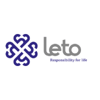 Logo of Leto Hospital's COVID testing division