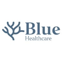 Logo of BlueHealthcare's COVID testing division