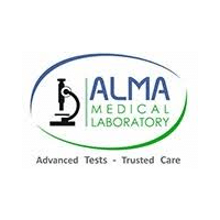Logo of Alma Medical Laboratory's COVID testing division