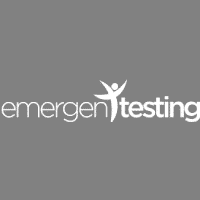 Logo of Emergent Testing's COVID testing division