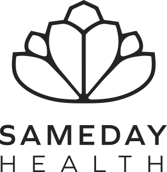 Logo of Sameday Health's COVID testing division